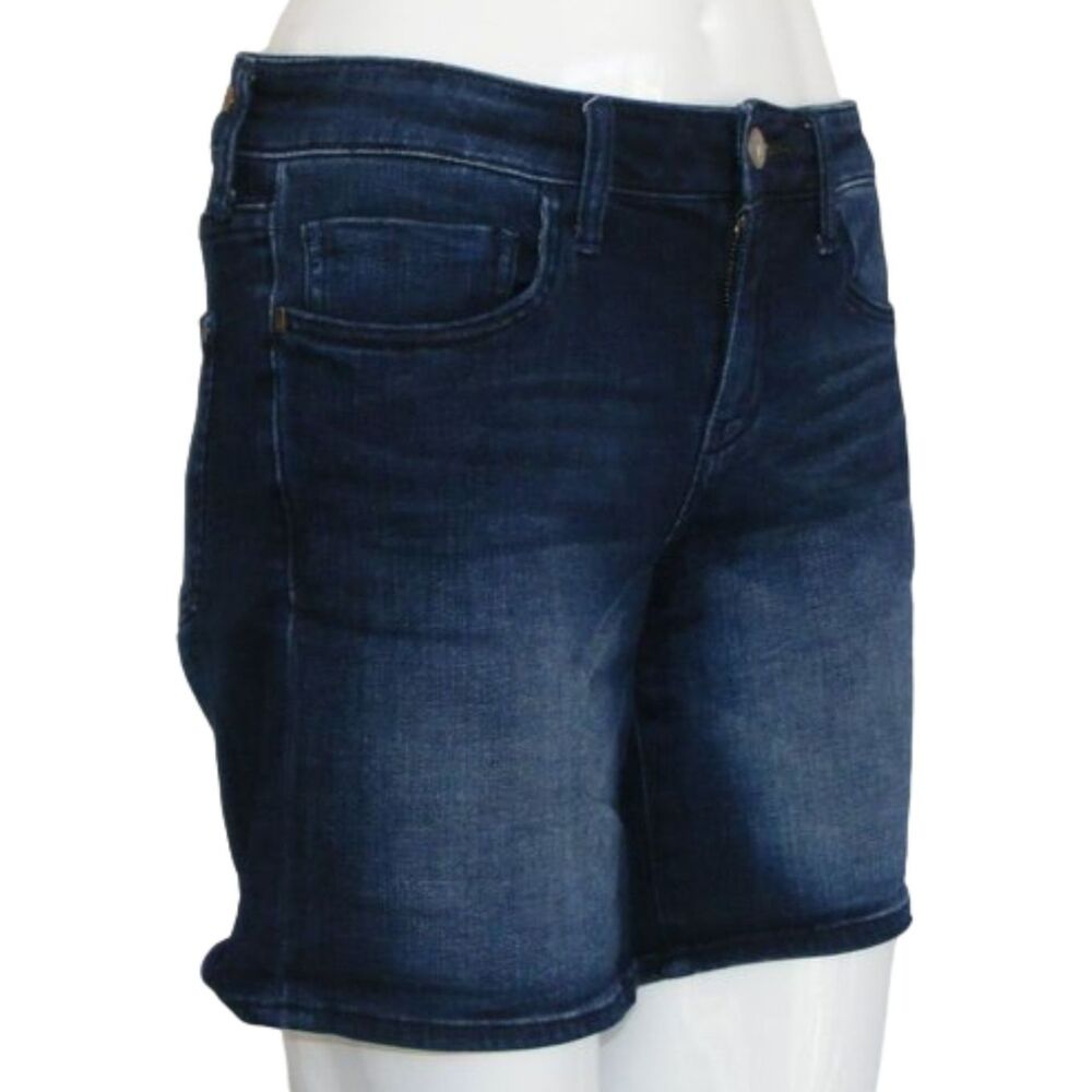 PILCRO/ANTHRO Jean Shorts, 27, Stet, Rolled Cuffs, Zipper fly, Pockets, Blue - Picture 2 of 11
